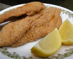 Fried catfish.  Fried catfish