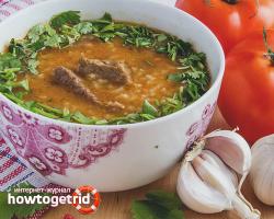 Hogyan kell főzni a kharcho levest otthon