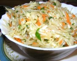 Salate de varză proaspătă: rețete de salate foarte gustoase și sănătoase cu fotografii